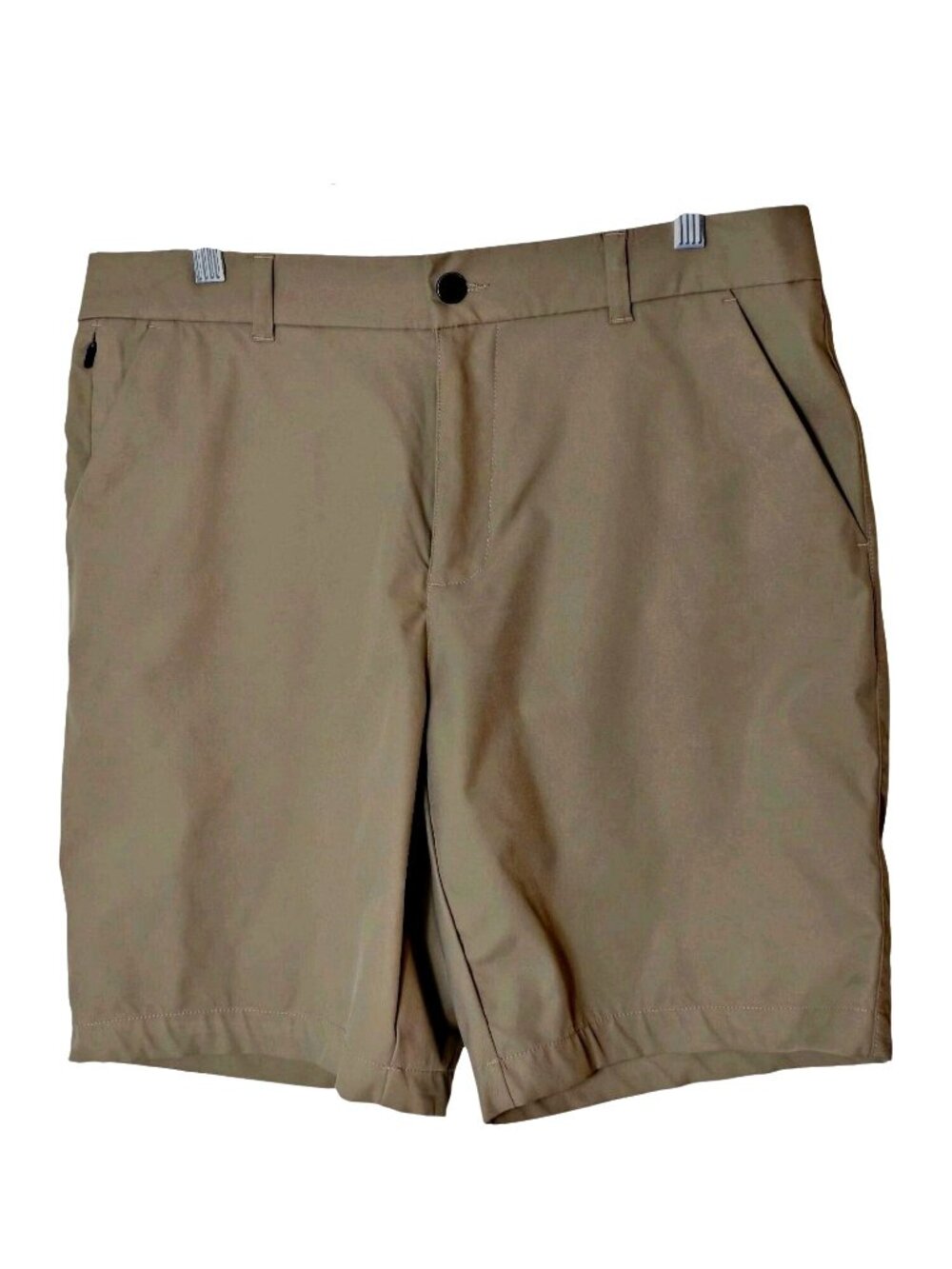 32 Degrees Cool Mens 32" Khaki Chinos Golf Shorts Stretch Pockets Performance